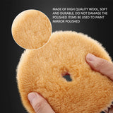 Wool Polishing Pad for Car Buffing and Scratch Removal