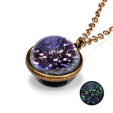 Trendy Unisex Ball Pendant Necklace – Zinc Alloy Chain Link Design