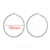 Trendy Large Hoop Earrings for Women – Bold and Stylish Statement Jewelry