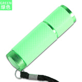 Portable UV LED Nail Dryer Flashlight – Compact Gel Polish Curing Lamp with Money Detection