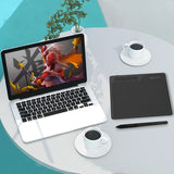 Portable Drawing Tablet with 8192 Pressure Sensitivity – 6.5x4” Pen Tablet for Digital Art, OSU Gaming & Online Teaching