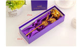 24K Gold Rose Flower - Luxury Valentine's Gift with Velvet Box