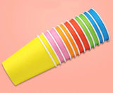 Kit de 12 manualidades con vasos de papel 3D hechos a mano: ¡juego de arte divertido y educativo para niños!