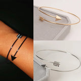 Adjustable Arrow Cuff Bracelet – Trendy Statement Jewelry for Women