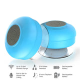 Waterproof Bluetooth Shower Speaker with Built-in Mic and Suction Cup