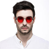 Vintage Steampunk Round Sunglasses – UV Protection & Retro Fashion
