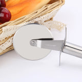 Stainless Steel Pizza Cutter Wheel – 6.5CM Knife for Pizza, Cake, Waffles & Cookies