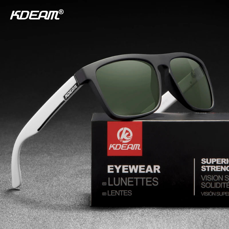 KDEAM KD156 Polarized Photochromic Driving Sunglasses – UV400 Protection for Men