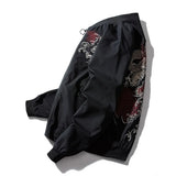 Men’s Dragon Embroidered Bomber Jacket – Stylish Lightweight Spring & Fall Outerwear
