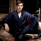 Men's Silk Pajamas – Comfortable & Stylish Casual Sleepwear for Relaxation