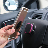 Juego de placas de metal universales para soportes magnéticos de teléfono para coche: paquete de 10 piezas