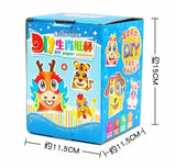 Kit de 12 manualidades con vasos de papel 3D hechos a mano: ¡juego de arte divertido y educativo para niños!