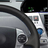 Funda para volante de coche personalizada para Toyota Prius 2009-2017: protección antideslizante que absorbe el sudor