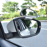 Espejo retrovisor ajustable de 360° para puntos ciegos YASOKRO: ángulo amplio para estacionar y conducir de manera más segura