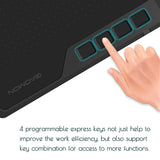 Portable Drawing Tablet with 8192 Pressure Sensitivity – 6.5x4” Pen Tablet for Digital Art, OSU Gaming & Online Teaching