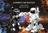 Mini Remote Control Boxing Robot Toy with Lights & Sound – Interactive Battle Robots for Kids 6+