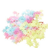 Glow-in-the-Dark 3D Star Wall Stickers for Kids’ Room Decor