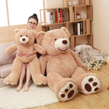 Giant Unstuffed Teddy Bear Plush Skin – 100-260cm DIY Blank Bear for Custom Stuffed Animals
