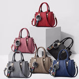 Elegante cartera de piel sintética: bolso de mano elegante y versátil para mujer