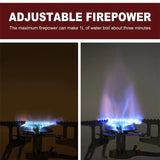 Portable Camping Stove – High-Power Outdoor Burner for Backpacking & Survival