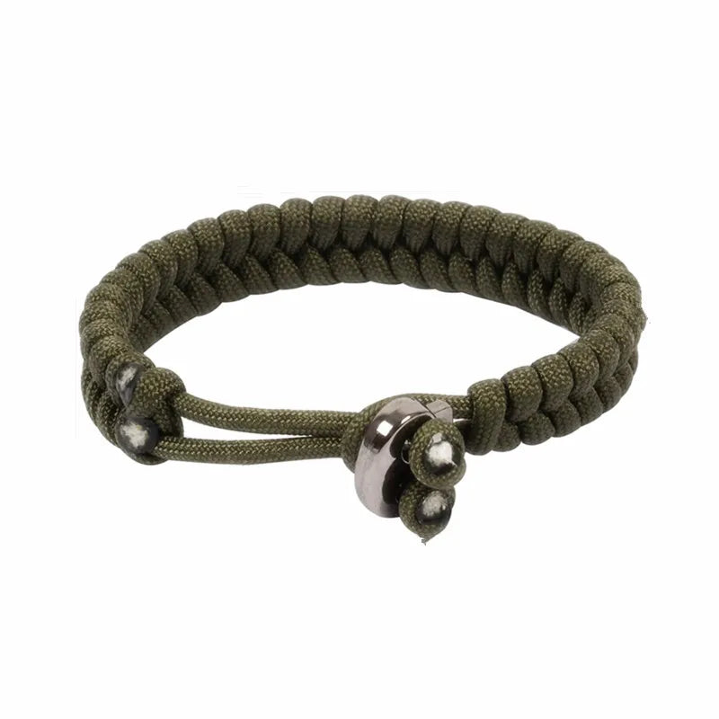 7-Strand Paracord Survival Bracelet – 25m Emergency Rope for Outdoor Adventures