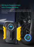 Portable Digital Car Tire Inflator with Auto Shut-Off & LED Light