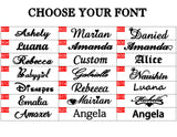 Personalized Stainless Steel Name Bracelet - Custom Engraved Cuban Chain Jewelry