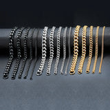 Stainless Steel Punk Chain Bracelet – Unisex Chunky Link Jewelry