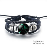 Stylish Leather & Stainless Steel Bracelet – Trendy Unisex Charm Bracelet