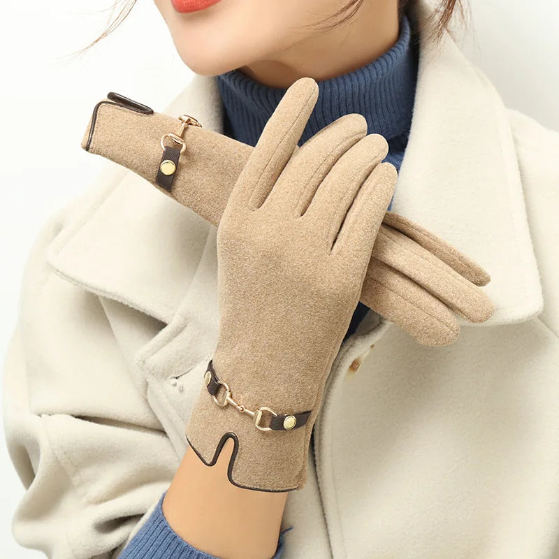 Stylish Lightweight Women's Fashion Gloves – Soft, Stretchable & Elegant Design