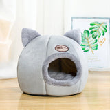 Deep Sleep Winter Cat Bed – Cozy Cave Nest for Kittens & Small Dogs