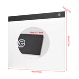 Ultra-Thin LED Light Drawing Tablet with Adjustable Brightness – USB-Powered Tracing Board for Artists and Designers