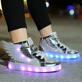 Kids' Light-Up Sneakers – Unisex LED Sport Shoes for Boys & Girls