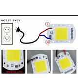 High-Power COB LED Chip – 10W to 50W | IP65 Waterproof | Smart IC | No Driver Needed
