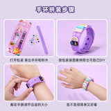 DIY DOTS Silicone Bracelet Building Block Set – Creative Cartoon Wristband Toy for Kids
