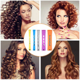 50PCS Hair Perm Rods Set – Multi-Size Cold Wave Curling Rollers for Long & Short Hair