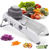 Adjustable Stainless Steel Mandoline Slicer – Multi-Function Vegetable Cutter & Grater