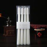 Velas clásicas de mástil largo: decoración elegante para cualquier ocasión