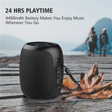 Portable Waterproof Bluetooth Speaker with 24H Playtime & 10W Bass Boost
