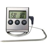 Digital Cooking & BBQ Thermometer with Timer – Accurate Temperature Control for Perfect Cooking