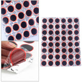 Universal Bicycle Tire Repair Patch Kit – 48-Piece Butyl Rubber Patches