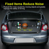 Universal Car Trunk Organizer Strap - Elastic Storage Fixing Belt with Magic Tape