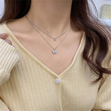 Trendy Bowknot Pendant Necklace – Stylish Fashion Jewelry for Women