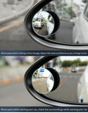 Espejo retrovisor de 360° para puntos ciegos: gran angular y asistencia para estacionar para una conducción más segura