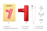 Mini Muscle Massage Gun – Compact Deep Tissue Massager for Body Pain Relief