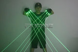 Green Laser Beam Gloves – LED Flash Finger Light Show for DJs, Performers & Nightclub Events