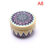 Handmade Scented Candle in Decorative Tin – Natural Soy Wax for Home Fragrance & Relaxation