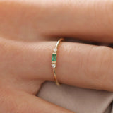925 Sterling Silver Zircon Wedding Band Ring – Elegant Unisex Design for Engagements & Celebrations
