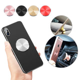 Placa de metal ANMONE para soporte magnético de teléfono para automóvil: disco de chapa de hierro universal para un montaje seguro