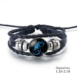 Stylish Leather & Stainless Steel Bracelet – Trendy Unisex Charm Bracelet